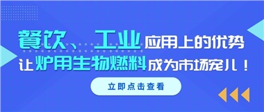 餐飲、工業(yè)應(yīng)用上的優(yōu)勢，讓爐用生物燃料成為市場寵兒！
